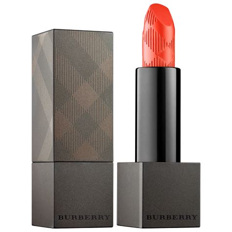 Burberry Coral Orange (411) Lip Velvet Review & Swatches